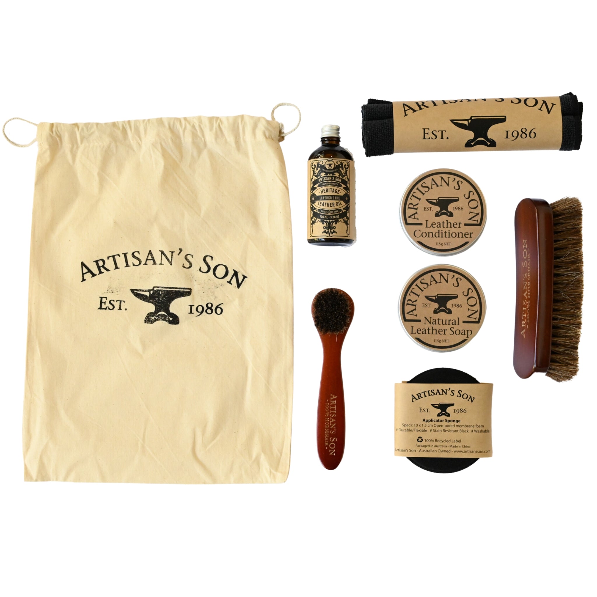 Australian Made Leather Care Kit