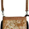 BILLIE cowhide fringe crossbody shoulder bag