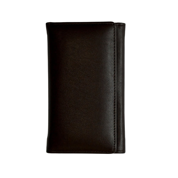 Black Kangaroo Tri Fold Purse