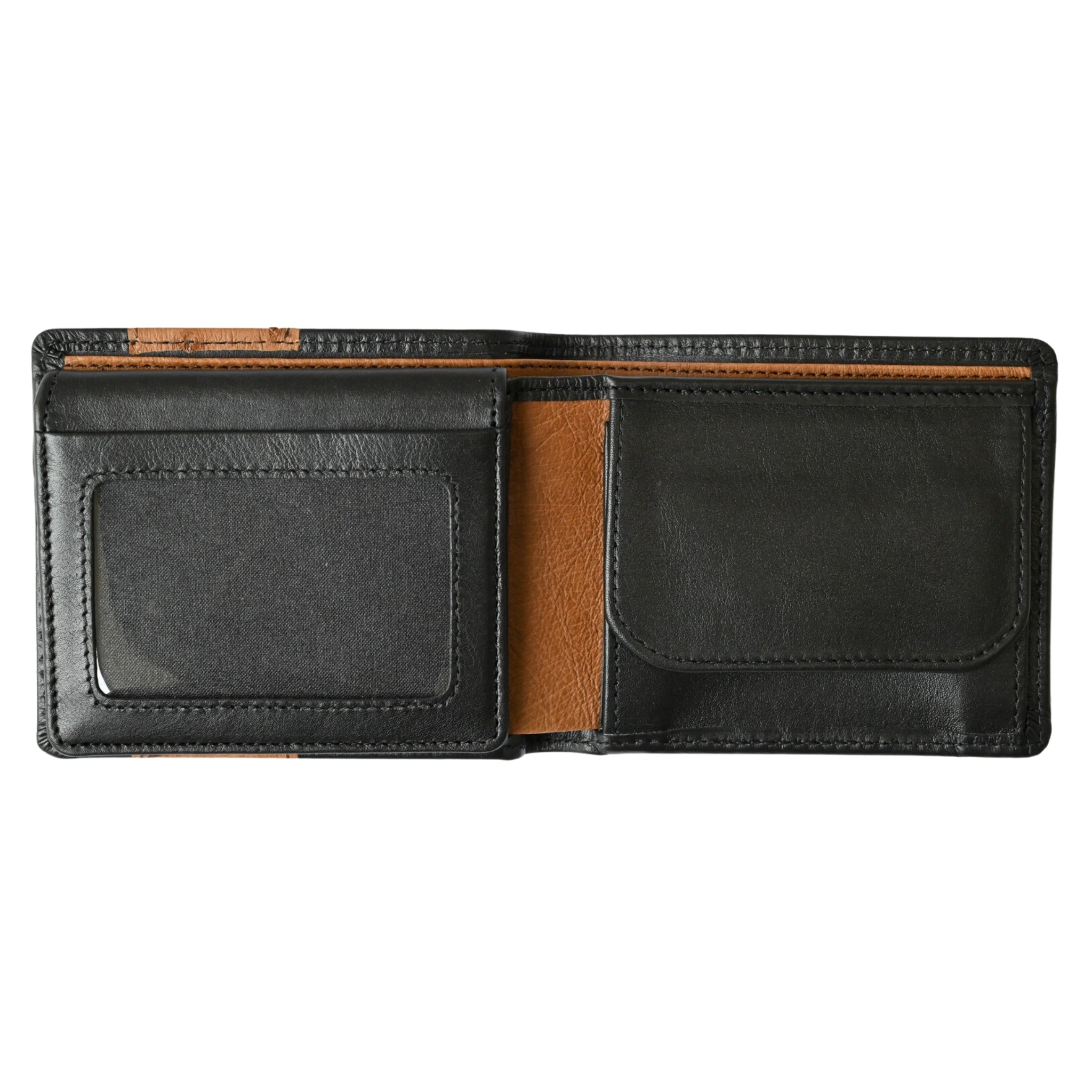 Kangaroo & Ostrich Wallet | 7 Cards, Coin Pouch & ID Window