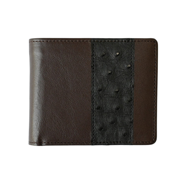 Kangaroo & Ostrich Wallet | 13 Cards, ID Window