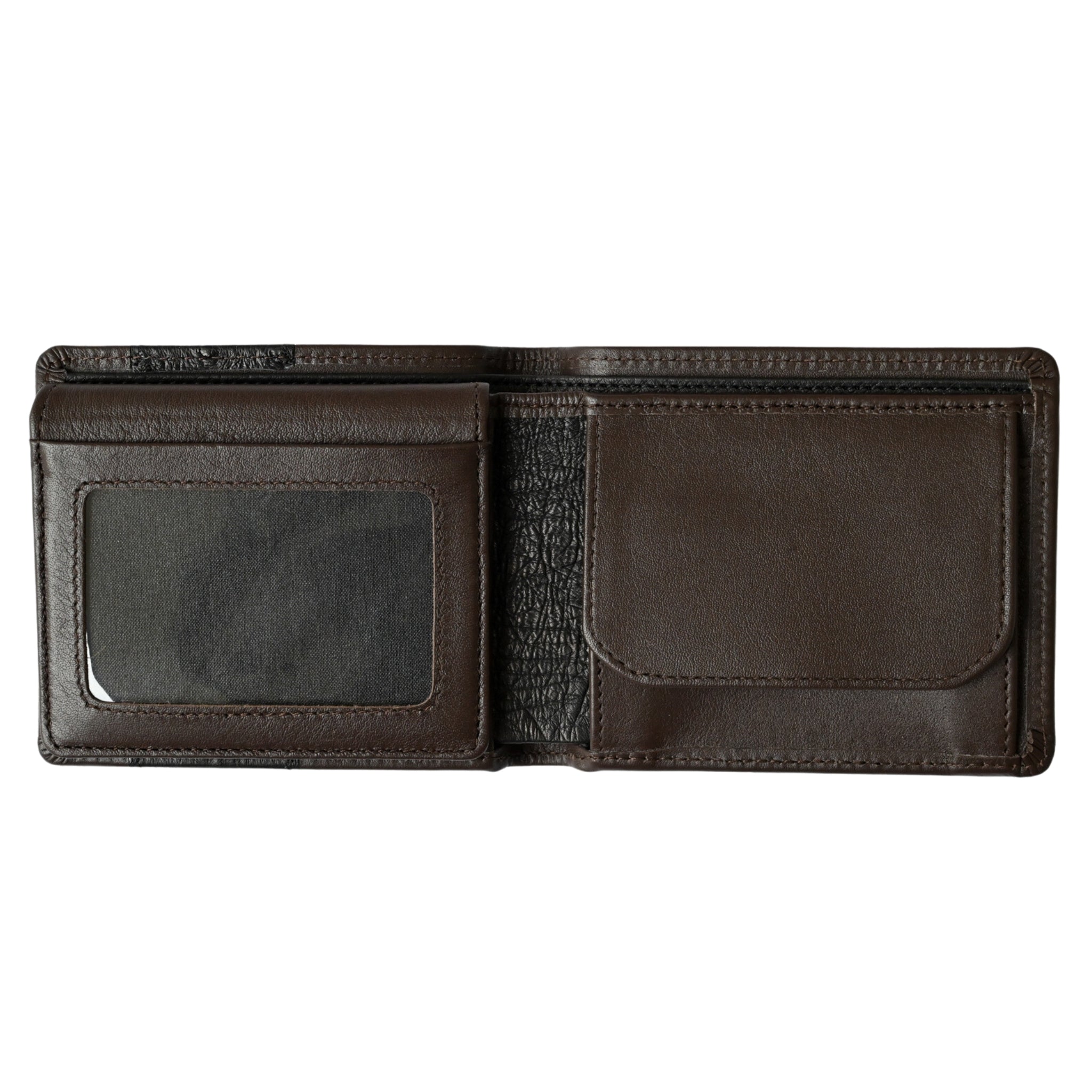 Kangaroo & Ostrich Wallet | 7 Cards, Coin Pouch & ID Window