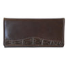 Cowhide Crocodile Long Wallet