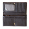 Cowhide Crocodile Long Wallet