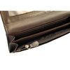 Cowhide Crocodile Long Wallet