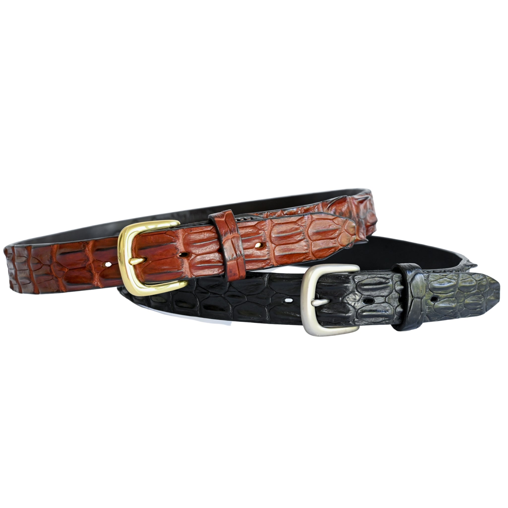 Crocodile Hornback Belt
