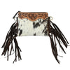 DAISY fringe crossbody clutch
