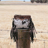 DAISY fringe crossbody clutch