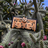 EDEN Tooled Cowhide Ladies Wallet