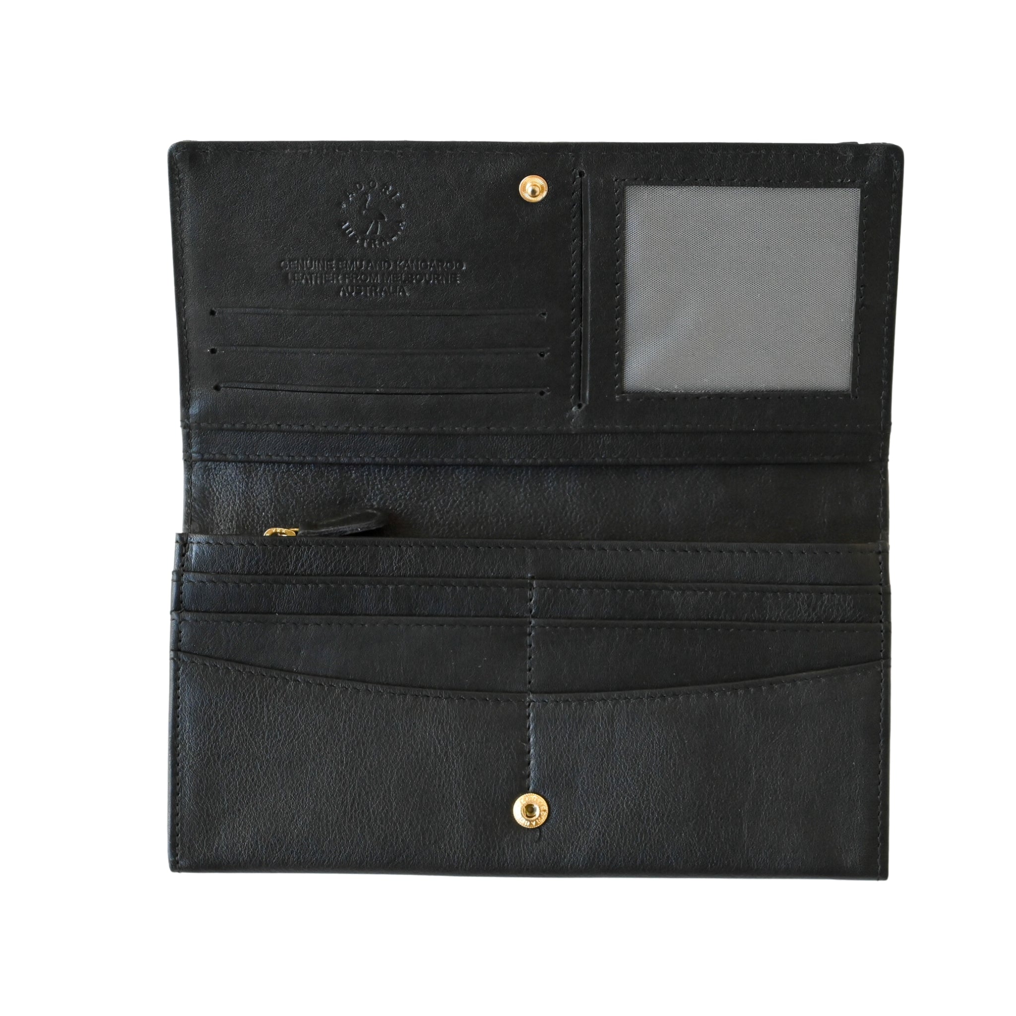 Emu & Kangaroo Long Wallet