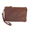Floral Embossed Crossbody Bag