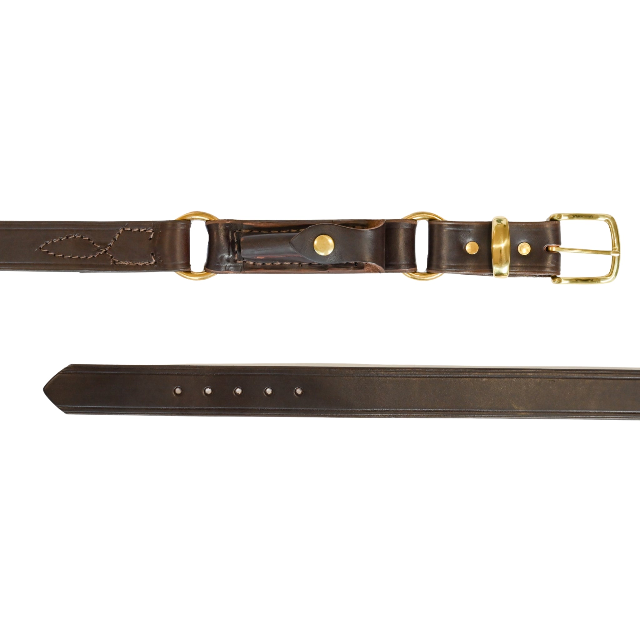 Hobble Belt with Knife Sheath