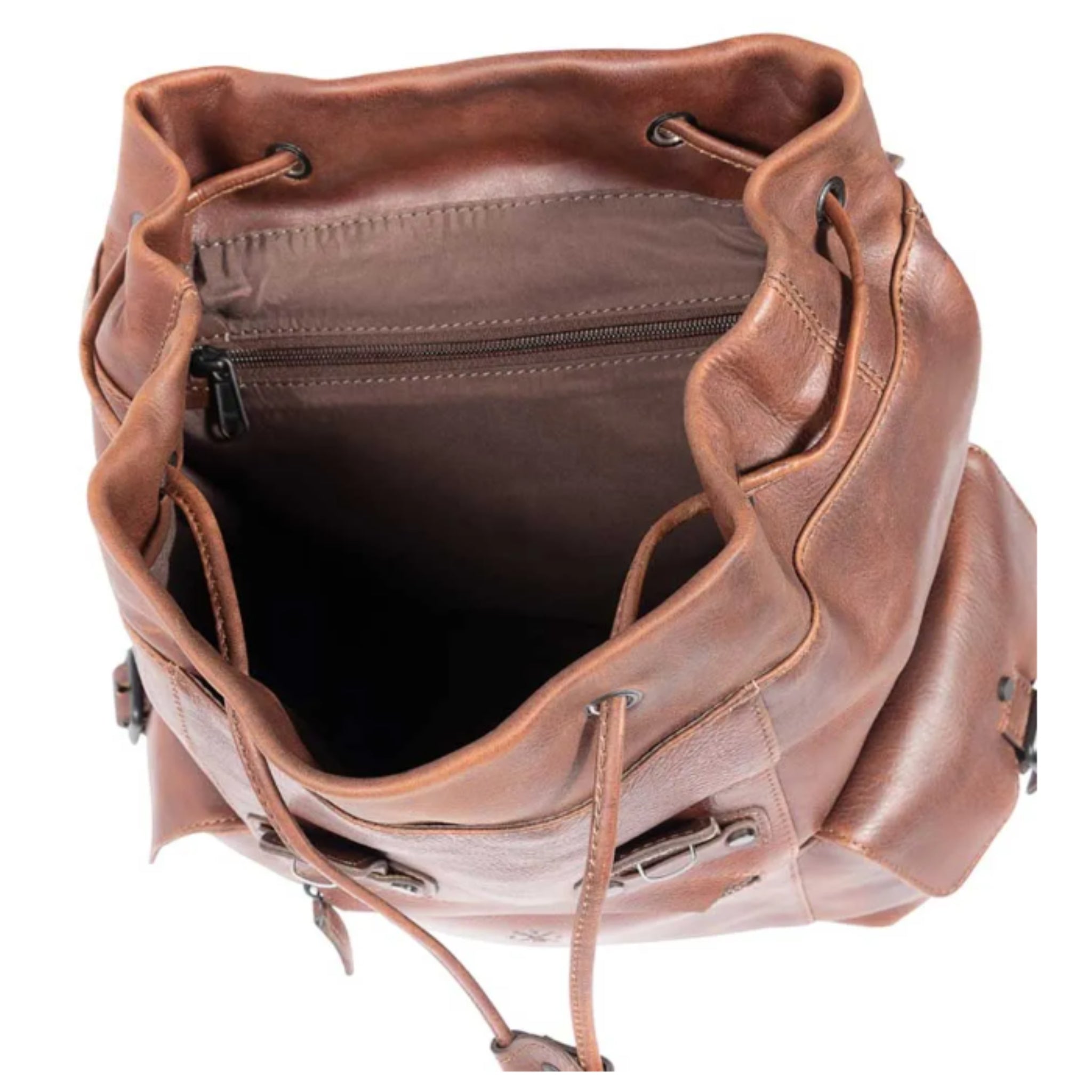 JLP Leather Backpack WAITARA Tobacco
