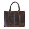 TULLY Large Cowhide Tooled Handbag