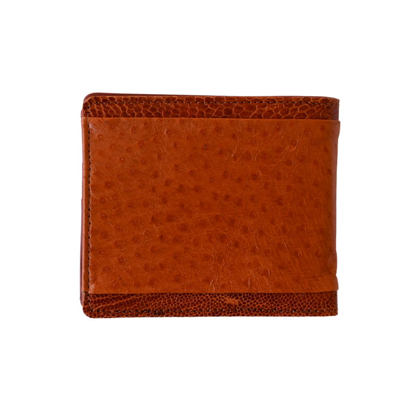 Tan Emu & Kangaroo Wallet - Back