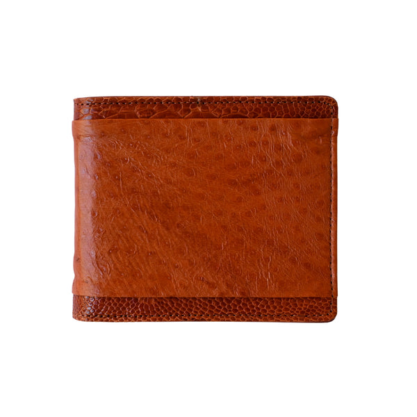 Tan Emu & Kangaroo Wallet - Front