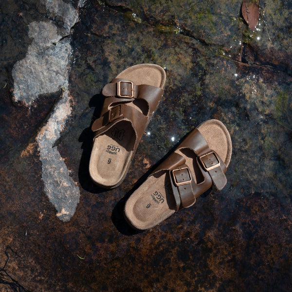 UGG Leather Sandals Brown