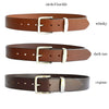 PLUS SIZE Classic Cowhide Belt 1 1/2" Whisky | Dark Tan | Cognac