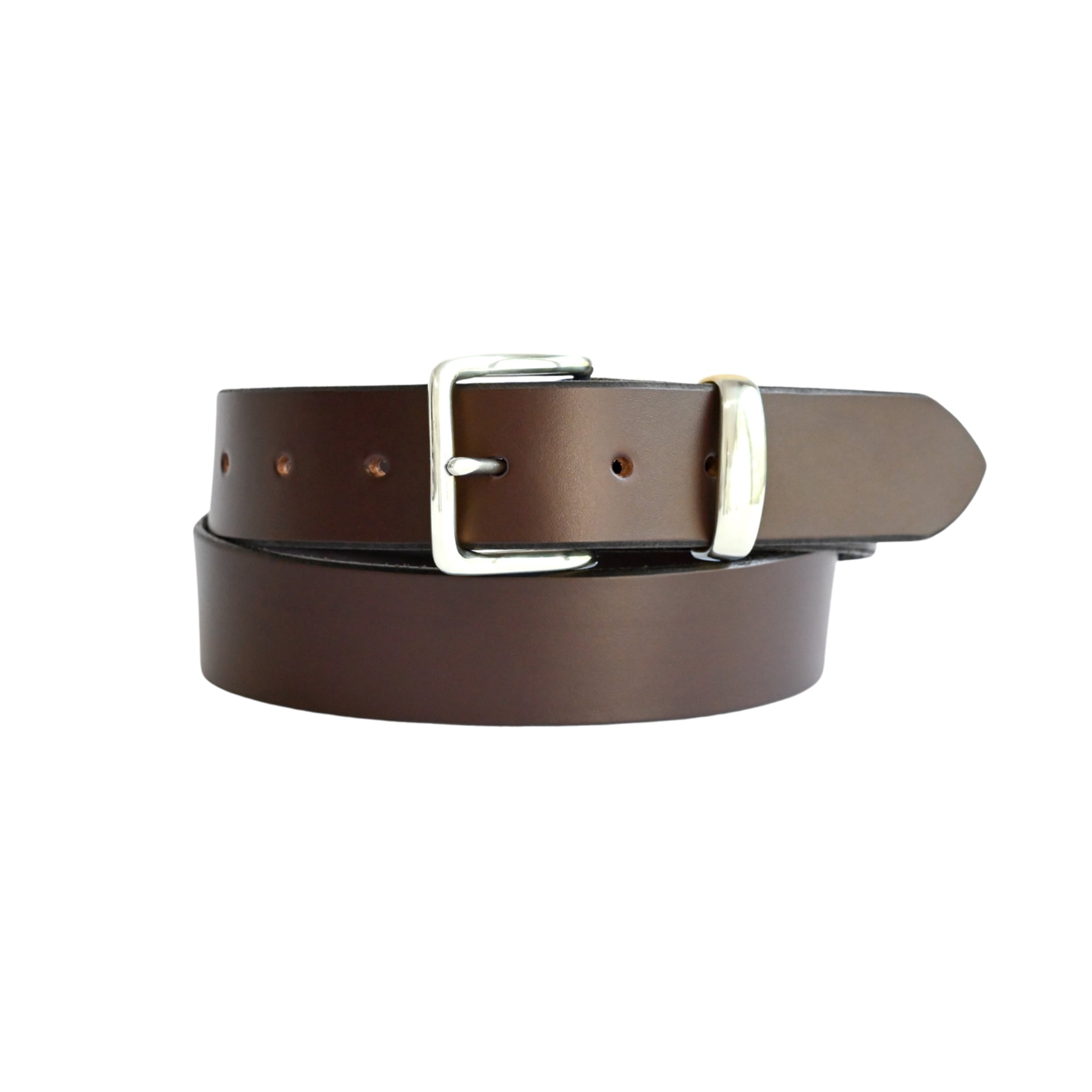 PLUS SIZE Classic Cowhide Belt 1 1/2