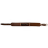 cowhide dog collar with plaited handle