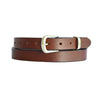 Classic Cowhide Belt 1" Whisky | Dark Tan | Cognac