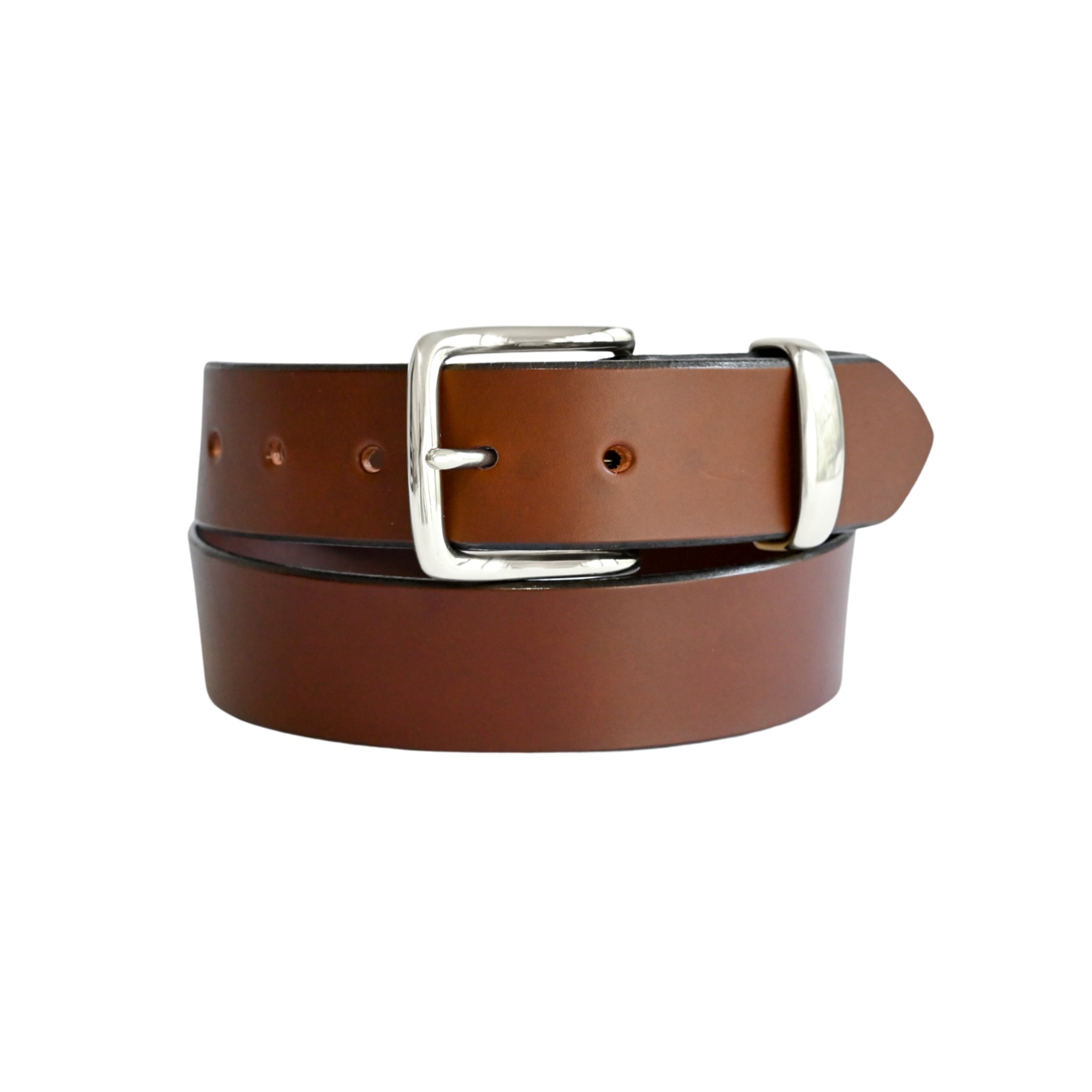 PLUS SIZE Classic Cowhide Belt 1 1/2