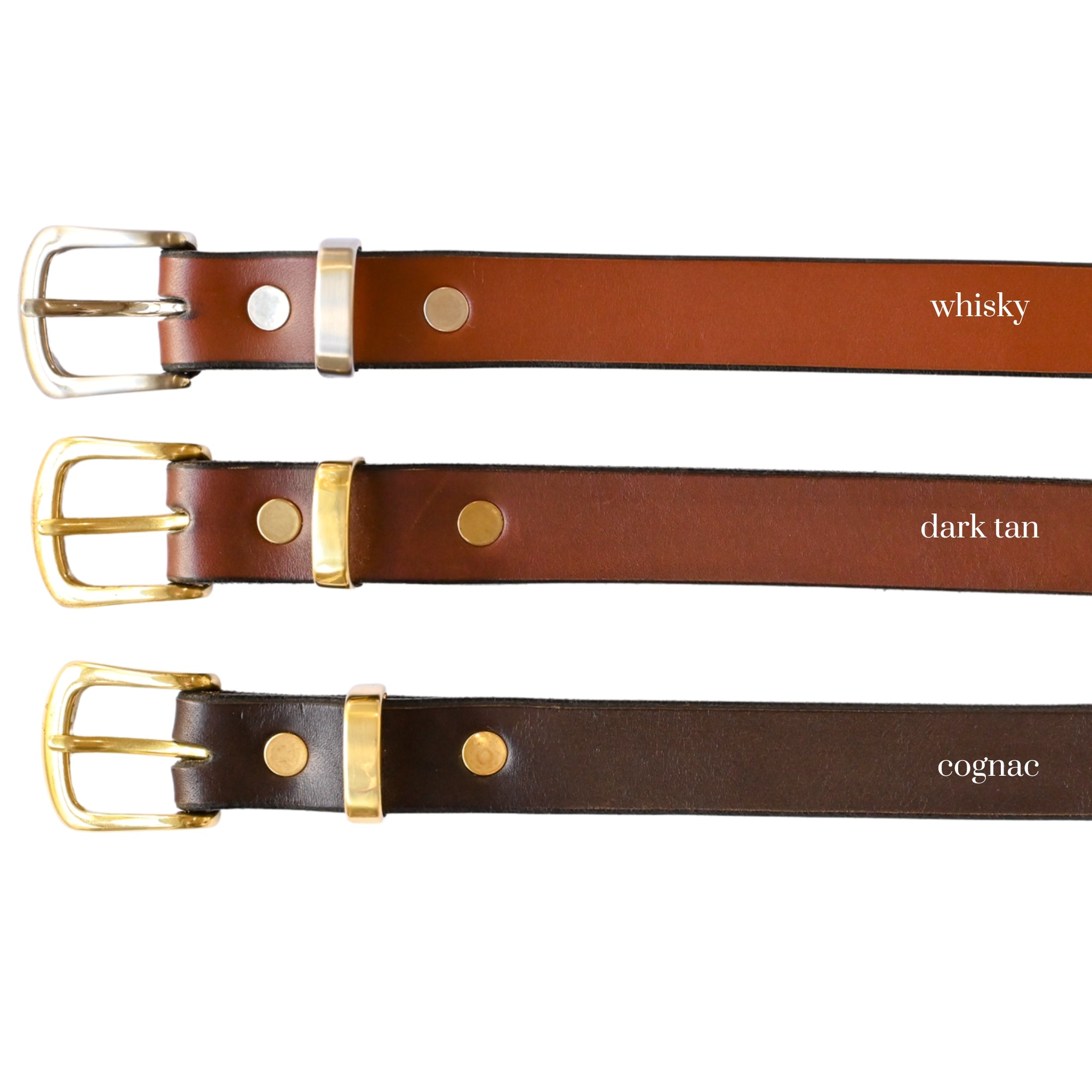 Classic Cowhide Belt 1