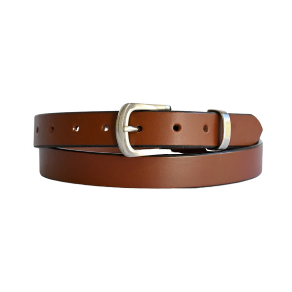 Classic Cowhide Belt 1" Whisky | Dark Tan | Cognac