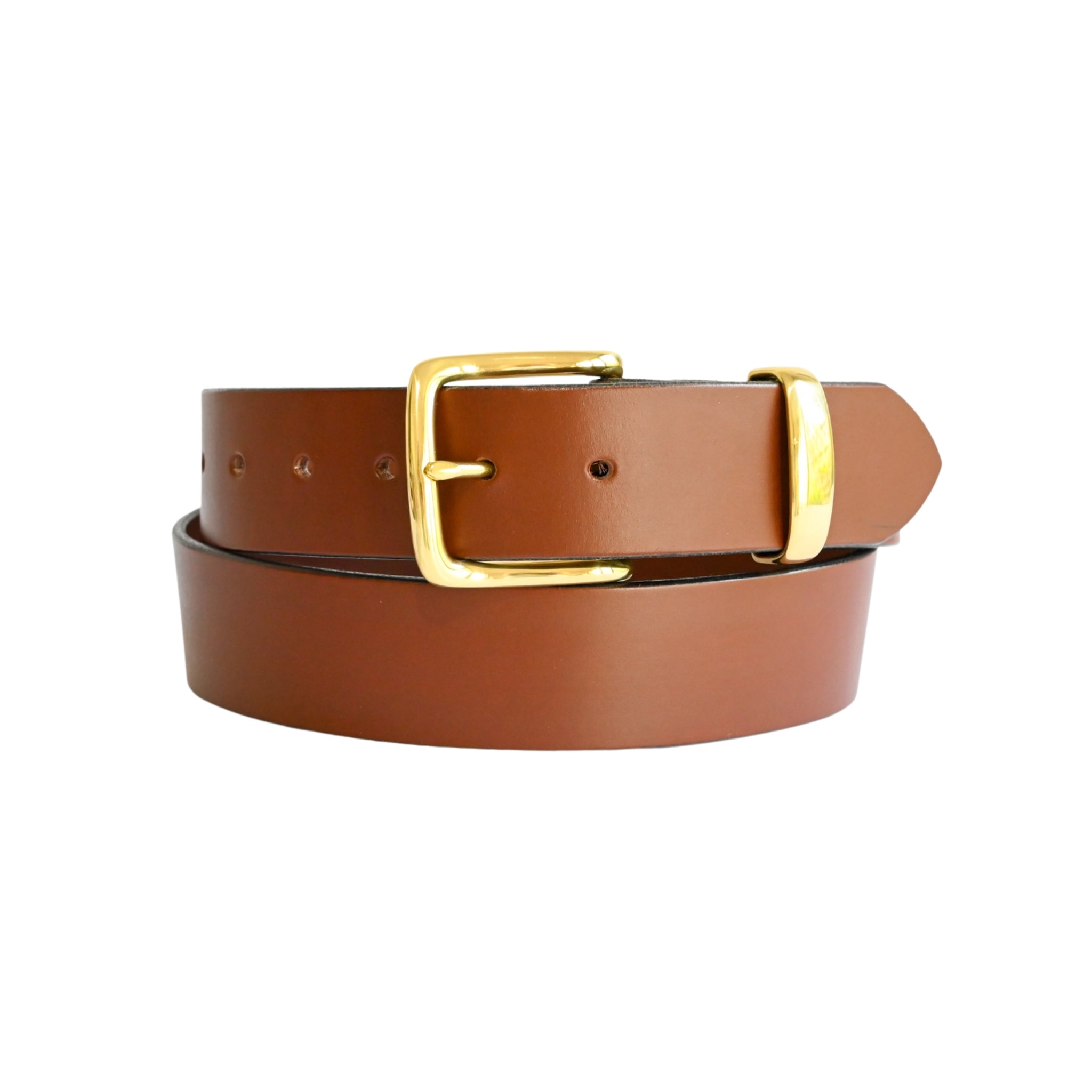 PLUS SIZE Classic Cowhide Belt 1 1/2