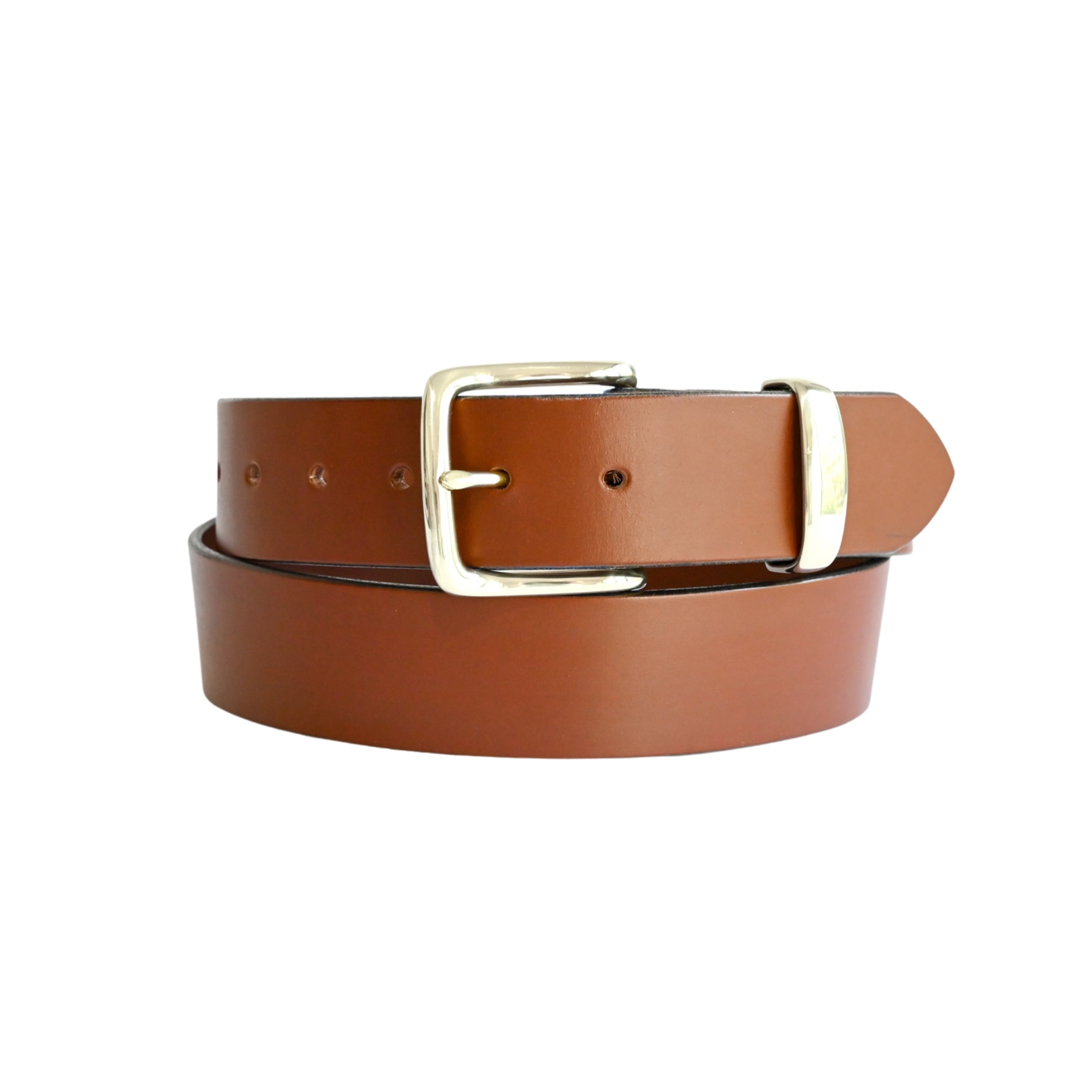 PLUS SIZE Classic Cowhide Belt 1 1/2
