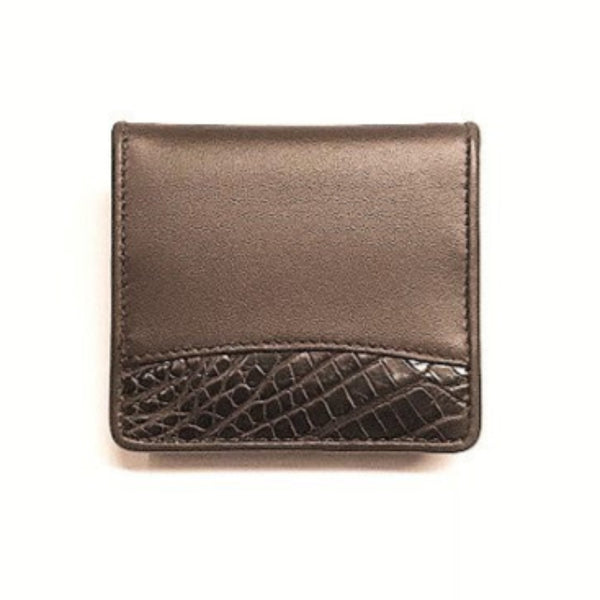 Crocodile & Cowhide Coin Purse