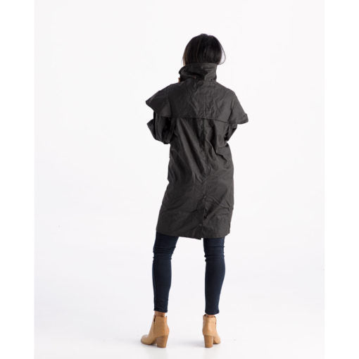 Didgeridoonas The Crawford Oilskin 3 Quarter Coat