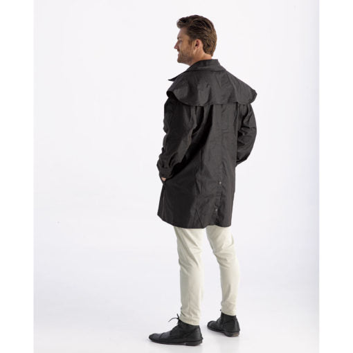 Didgeridoonas The Crawford Oilskin 3 Quarter Coat