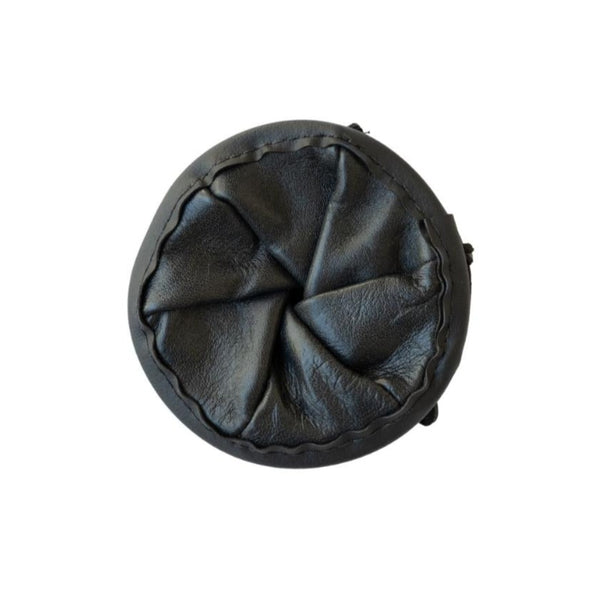 Kangaroo Leather Coin Pouch Black