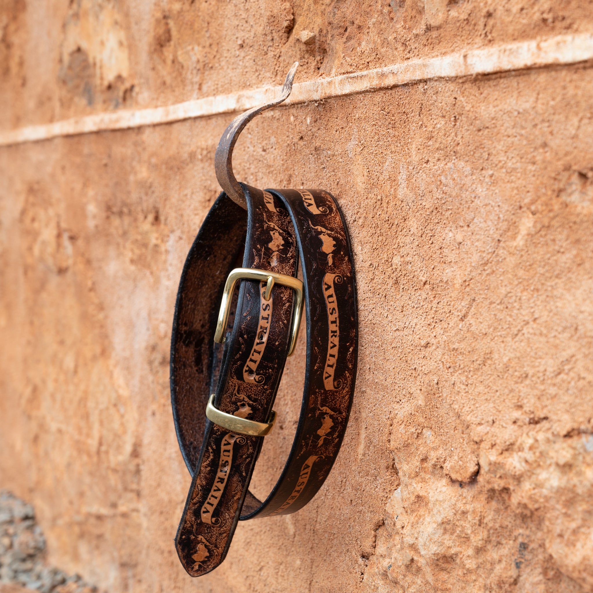Australia Embossed Belt