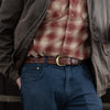 Crocodile Hornback Belt
