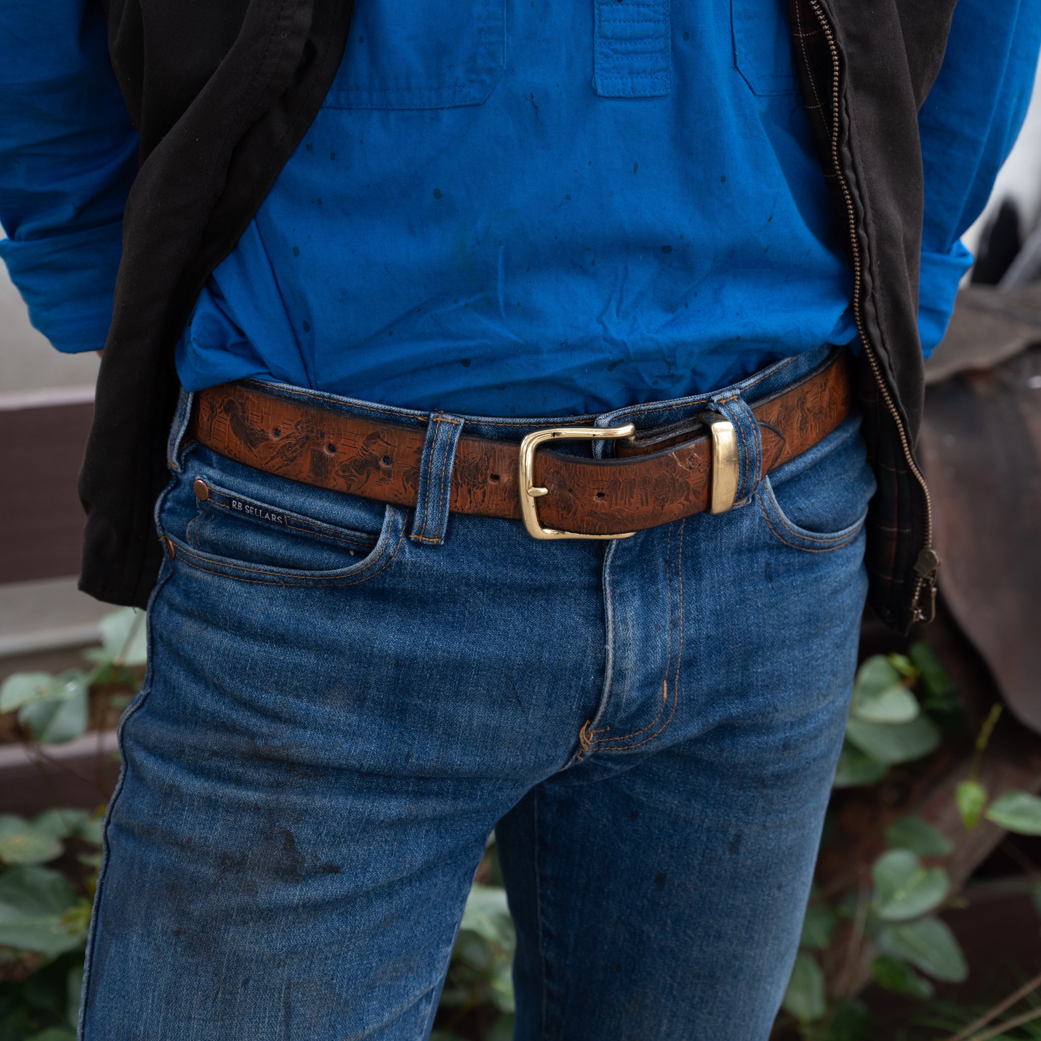 Rodeo Embossed Belt
