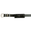 Leather Knife Pouch Black on Belt