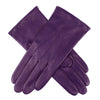 Dent's Women's Hairsheep Gloves Amethyst - Hahndorf Leathersmith