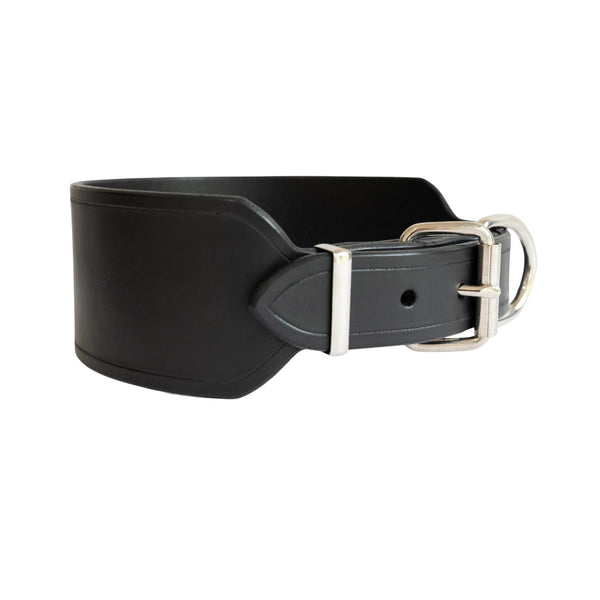 2.5" Wide Dog Collar Black