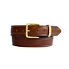 PLUS SIZE Classic Cowhide Belt 1 1/2" Whisky | Dark Tan | Cognac