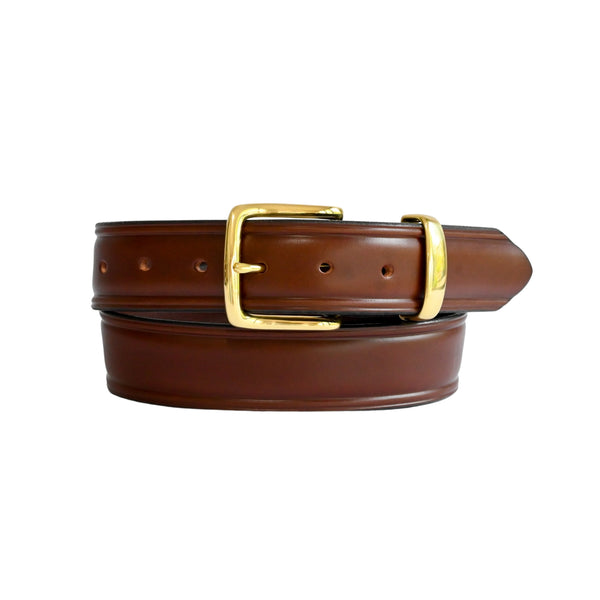 PLUS SIZE Classic Cowhide Belt 1 1/2" Whisky | Dark Tan | Cognac
