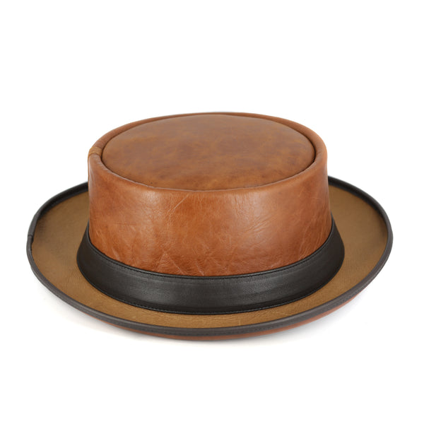 Hahndorf Leathersmith Kangaroo Porkpie Hat