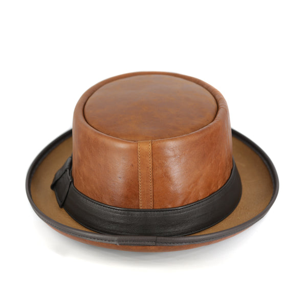 Hahndorf Leathersmith Kangaroo Porkpie Hat