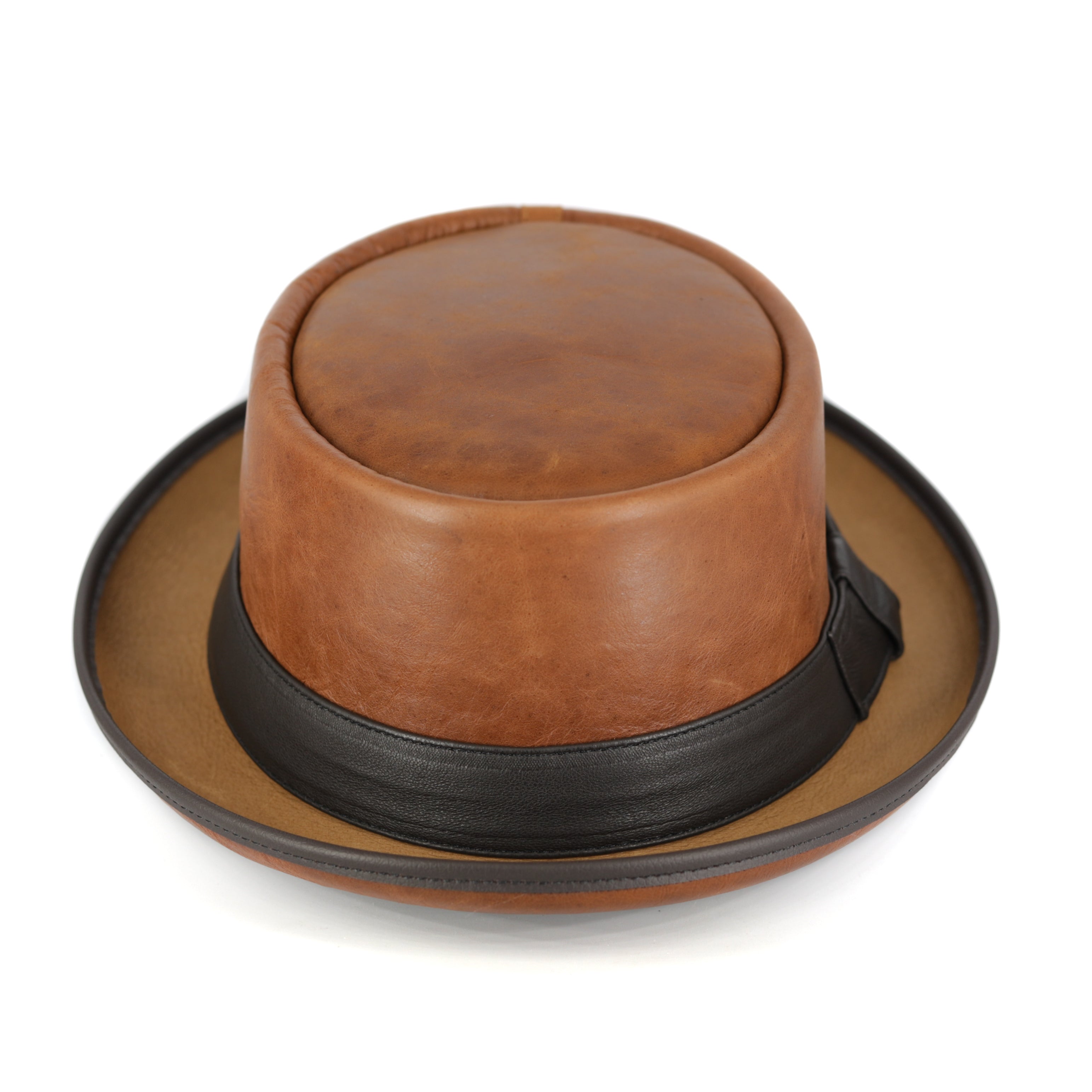Hahndorf Leathersmith Kangaroo Porkpie Hat