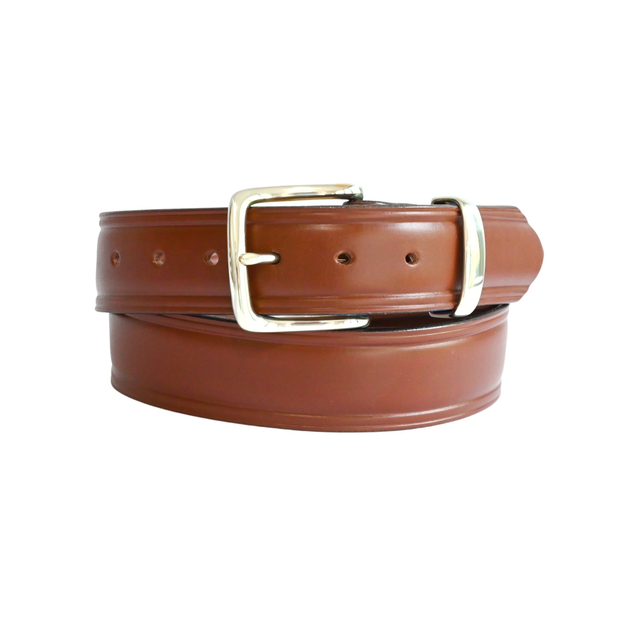 PLUS SIZE Classic Cowhide Belt 1 1/2