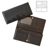 Cowhide and Crocodile Long Wallet 2087