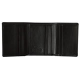 Black - Inside - Kangaroo Tri Fold Wallet