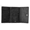 Black Kangaroo Tri Fold Purse