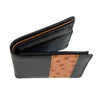 Kangaroo & Ostrich Wallet | 7 Cards, Coin Pouch & ID Window